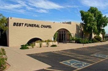Exterior shot of Best Funeral Choices