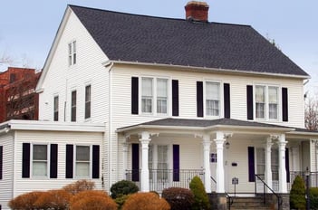 Exterior shot of Green Funeral Home