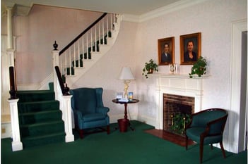 Interior shot of Green Funeral Home