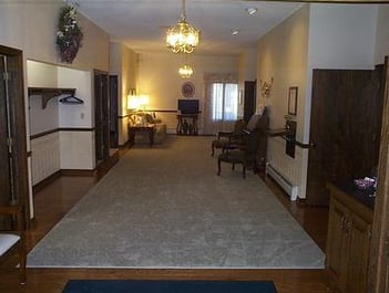 Interior shot of Reed Funeral Home Limited