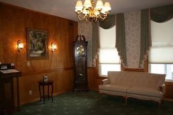 Interior shot of Beers & Story Funeral Home