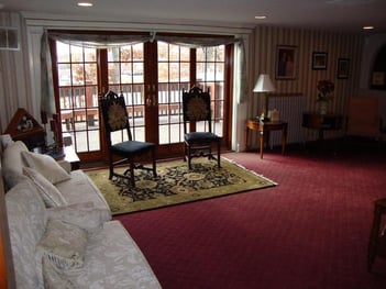 Interior shot of Carroll-Thomas Funeral Home