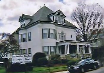 Exterior shot of Mann & Rodgers Funeral Home