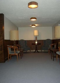 Interior shot of Dery Foley Funeral Home