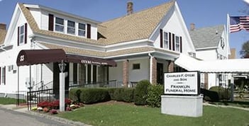 Exterior shot of Oteri Funeral Home