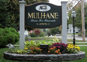 Exterior shot of Mulhane Home for Funerals