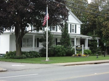 Exterior shot of Mulhane Home for Funerals