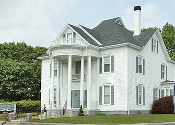 Exterior shot of O'Keefe-Wade Funeral Home