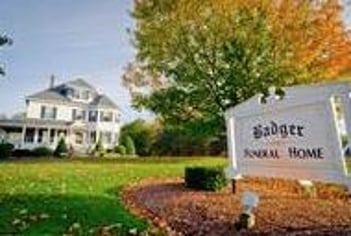 Exterior shot of Badger Funeral Homes Incorporated