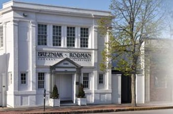 Exterior shot of Brezniak Rodman Funeral Directors Incorporated