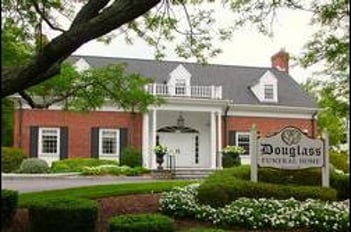 Exterior shot of Douglass Funeral Home