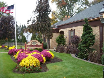 Exterior shot of Joyce Funeral Home