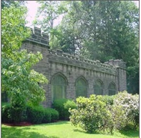 Exterior shot of Springfield Cemetery