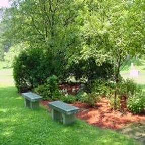 Exterior shot of Springfield Cemetery