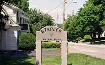 Exterior shot of Staples Funeral & Cremation