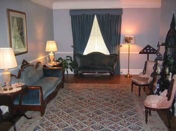 Interior shot of Mather Hodge Funeral Home