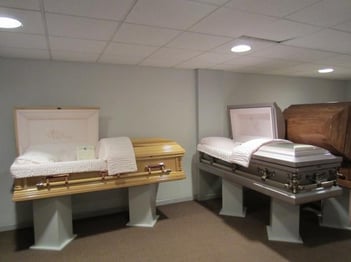 Interior shot of Cochran Funeral Home