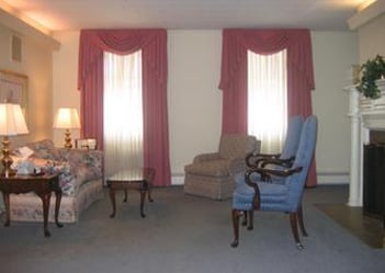 Interior shot of Gallaway & Crane Funeral Home