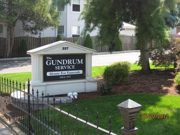 Exterior shot of Gundrum Service Home for Funerals