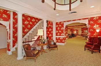 Interior shot of Leber Funeral Home