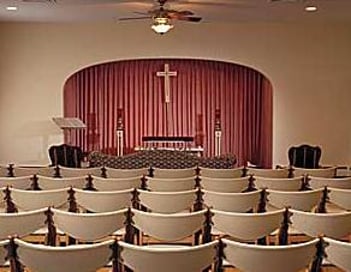 Interior shot of Blackley Funeral Home