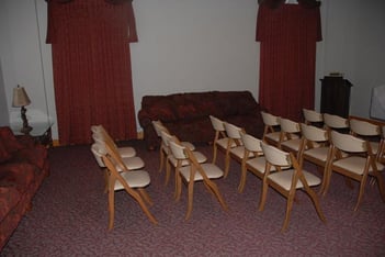Interior shot of Bergen Funeral Service