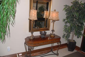 Interior shot of Bergen Funeral Service