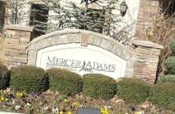 Exterior shot of Mercer Adams Funeral Home