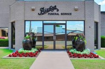 Exterior shot of Bishop Funeral Service