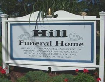 Exterior shot of Hill Funeral Home Incorporated