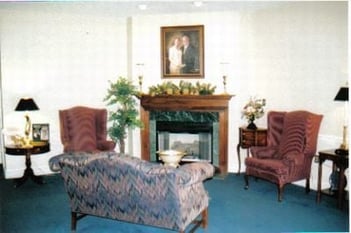 Interior shot of Norris Funeral Service