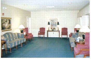 Interior shot of Norris Funeral Service