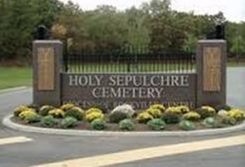 Exterior shot of Holy Sepulchre Cemetery