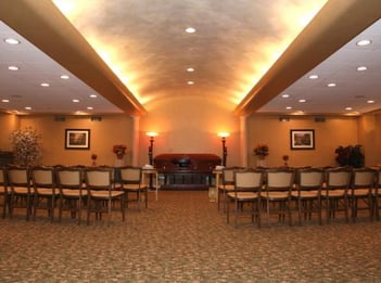 Interior shot of Dumont-Sullivan Funeral Homes