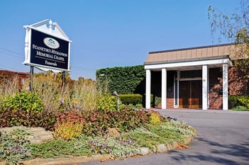 Exterior shot of Stanetsky-Hymanson Memorial Chapel