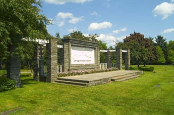Exterior shot of Knollwood Memorial Park