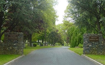 Exterior shot of Pawtuxet Memorial Park