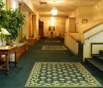 Interior shot of Hope Memorial Chapel