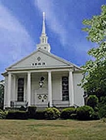 Exterior shot of Slippery Rock Pres Chr Cemetry