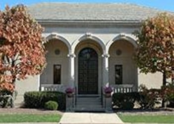 Exterior shot of Hillside Cemetery