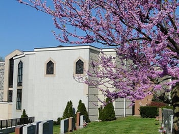 Exterior shot of St Michael's Cemetery