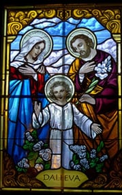 Interior shot of St Michael's Cemetery