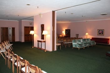 Interior shot of Williams Funeral Home
