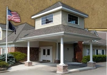 Exterior shot of George S Hassler Funeral Home