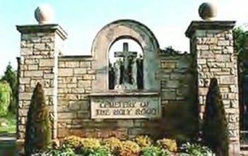 Exterior shot of Cemetery of Holy Rood