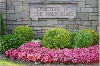 Exterior shot of Cemetery of Holy Rood