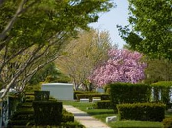 Exterior shot of New Montefiore Cemetery