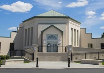 Exterior shot of New Montefiore Cemetery