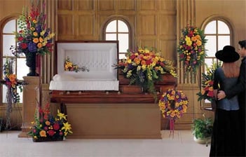 Interior shot of Bekkering-Ellis Funeral Home