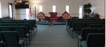 Interior shot of Coney Funeral Home